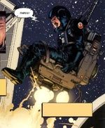 Biggs Darklighter ejects from a modified TIE on a mission for the Alliance.