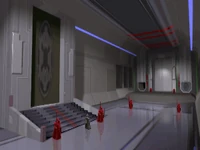 Steele's first visit to the HQ of the Secret Order.