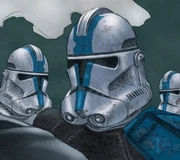 Appo and the 501st Legion taking orders from Darth Vader.