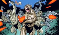 Irrukiine armed with E-11 blaster rifles.