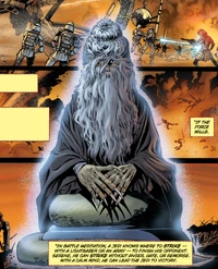 Oppo Rancisis using Battle meditation.
