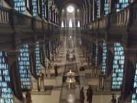 Main corridor of the Jedi Archives.