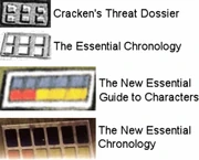Four depictions of Zsinj's rank.