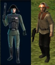 Imperial and Rebel Field Commanders.