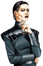 Nyna Calixte, a Legacy era Grand Moff.