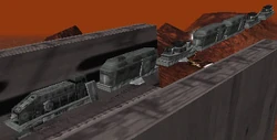 An Armored Hover Train.