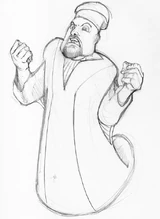 Pablo Hidalgo's depiction of a hypothetical Hasbro figure of "Janu Godalhi Unleashed."