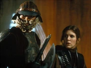 Lando disguised as Tamtel Skreej.