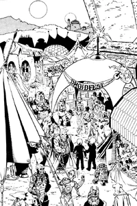 Droidfest outside Jabba's Palace.