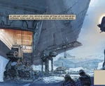The Imperial task force lands on Hoth.