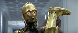 Threepio op Cloud City