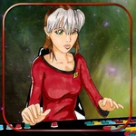 Angelica Bennett of the USS Tamerlane.