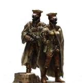 Halon and Kyta stand ready to meet the invaders.