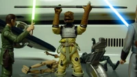 Dular and Idnum-Ki fighting a Trandoshan on Getato.