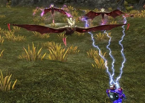 Beam Mantas' Electric Attack