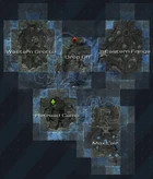 Map of Retread Caves