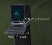 The AFS Data Terminal, a typical object