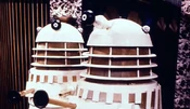 Early Imperial Daleks in Tranquil Repose, Necros. (DW: Revelation of the Daleks)