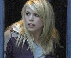 As Rose Tyler in Doctor Who (2005).