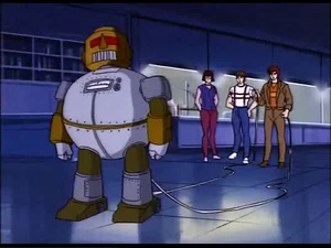 Smarter than a race of multimillion-year-old robots. Using Brawl's brain.