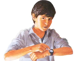 He looks like a young Harrison Ford.  This may not be coincidental.