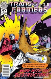 Optimus Prime and Galvatron!  Together again for the first time!...Wait, what?