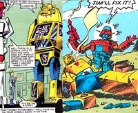 In no continuity was his face damaged.  Maybe Bumblebee was just really ugly by Transformer standards.