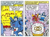 The easily bamboozled Galvatron of Space.