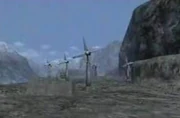 Zel Samine's surface is dotted with different means of gathering energy, such as windmills.