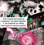 Basically, he's not a nice guy. Nice effects, though.