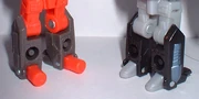 Mugen's heels (left) vs. Terradive's (right)