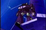 Megatron, Help! Starscream stole the ladder, and I can't get down from here!