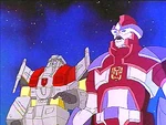 Silverbolt never misses a chance to check out A3's rugged mustache.