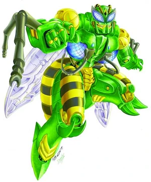Waspinator: chew-toy of fate.