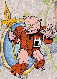 More like "some ugly pig", amiright?