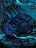 Rusting like some vast, nonliving hunk of steel...