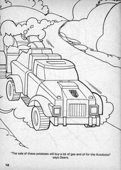Steve Ditko is noted for his superb use of shading, his handling of facial expressions, and his ability to do cosmic vistas of mystery.  Here he was asked to do a line drawing of a truck carrying potatoes.