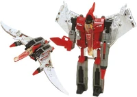 Unlike others, who have energo-swords, Me Swoop have thermal sword.
