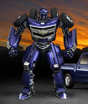 Can you name the 'Bot with four-wheel drive that smells like a steak and seats thirty-five?