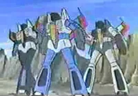 Starscream in his Ramjet suit.
