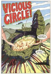 Galvatron completes work on Unicron's toilet.