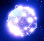 Plasma energy is released in the destruction of Mars. This would be awesome if it wasn't so deadly