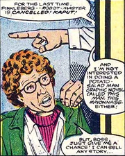 To his credit, not responsible whatsover for Heroes Reborn.