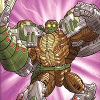Predacon loves marching in Iacon's "Organic Pride Day" parade.