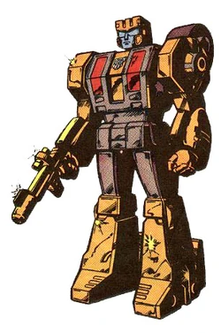 You'd be antisocial too if Grimlock was your dad.