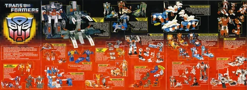 The Autobot side of the 1987 catalog.  Collect all the prototypes!