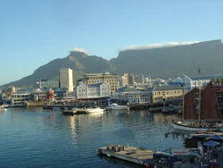 Waterfront of Cape Town, South Africa.