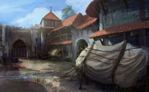 Temple Quarter concept painting