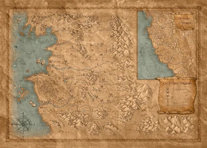 Karte der nördlichen Königreiche