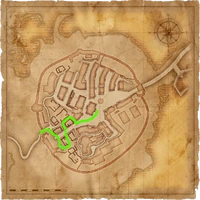 Scoia'tael path to the breach in the wall
